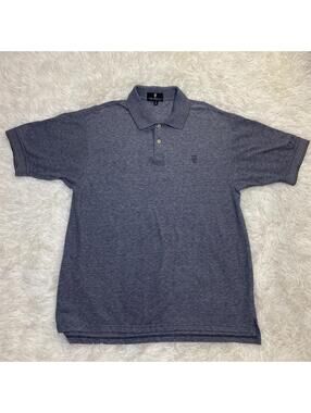 Vintage Twin Hill Golf Company Shirt Mens Short Sleeve Polo M Gray Made In USA